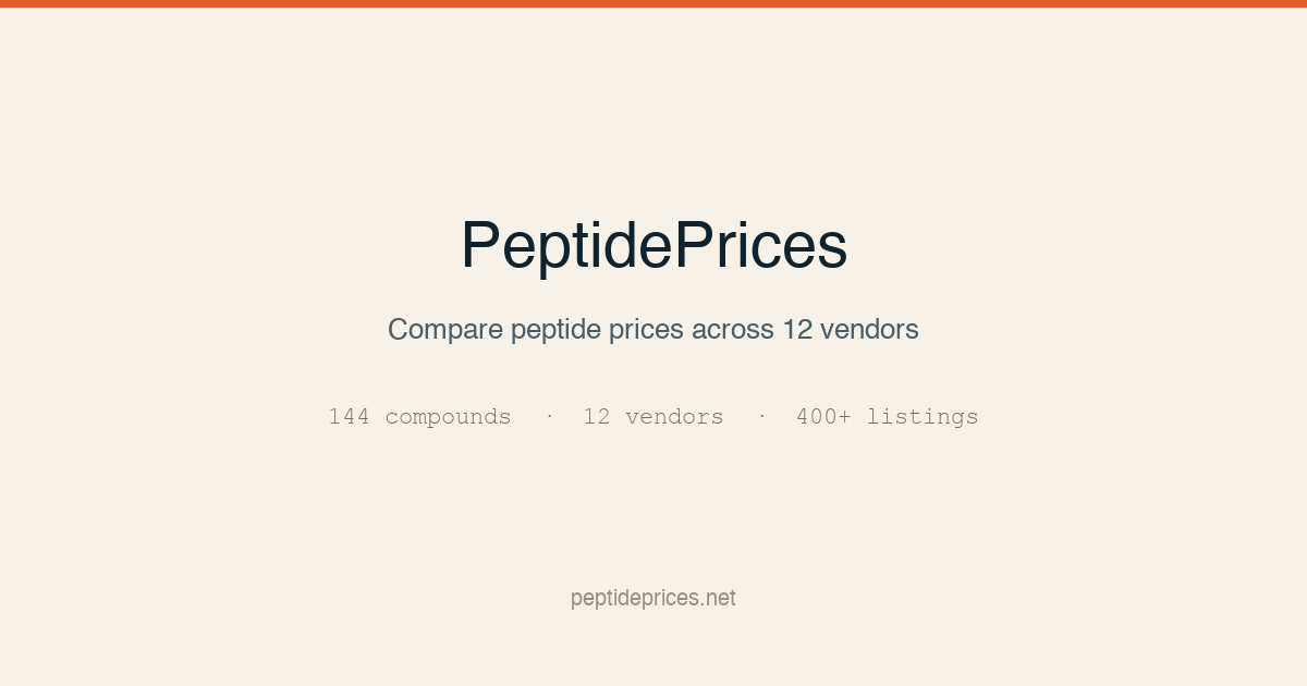 PeptidePrices preview